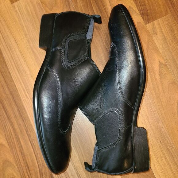 Guess Slip On Mens Loafers Black Shoes Size 10 - Picture 4 of 8